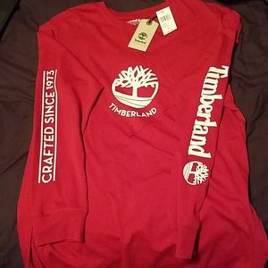New Timberland long sleeve tee